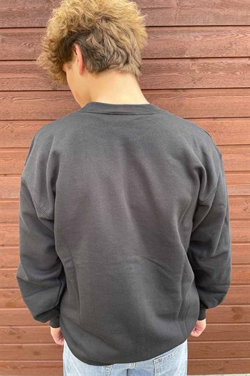 Thrasher Sweatshirt - Skate Mag - Svart